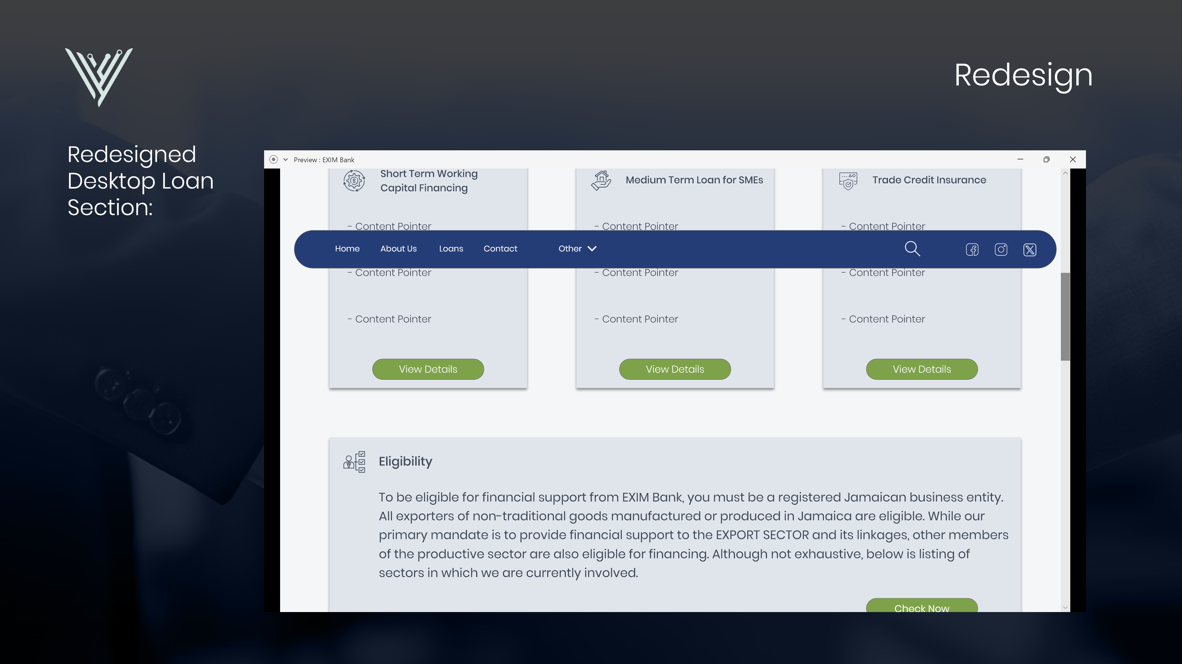 Exim Bank Case Study Image